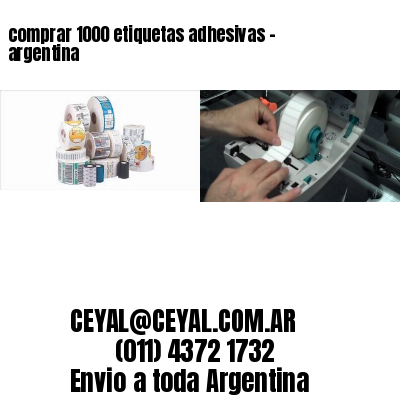 comprar 1000 etiquetas adhesivas – argentina