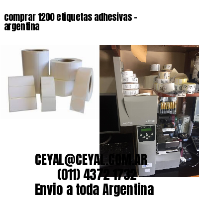comprar 1200 etiquetas adhesivas – argentina
