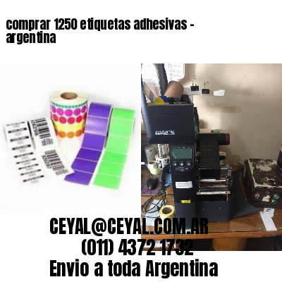 comprar 1250 etiquetas adhesivas – argentina