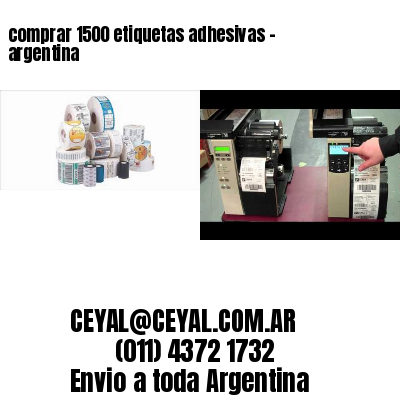 comprar 1500 etiquetas adhesivas – argentina