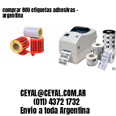 comprar 800 etiquetas adhesivas – argentina