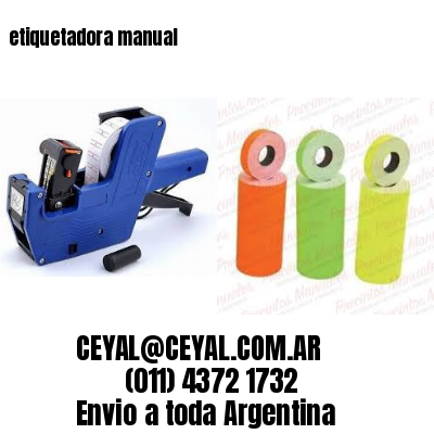 etiquetadora manual