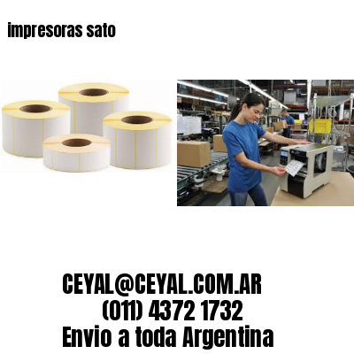 impresoras sato