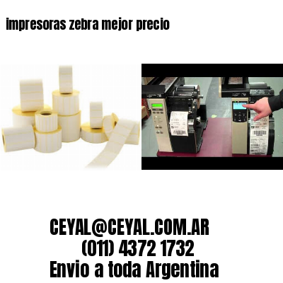 impresoras zebra mejor precio