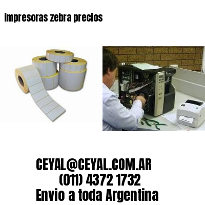 impresoras zebra precios