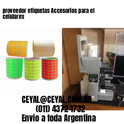proveedor etiquetas Accesorios para el celulares