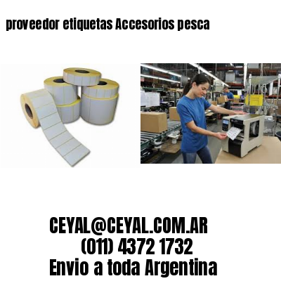 proveedor etiquetas Accesorios pesca