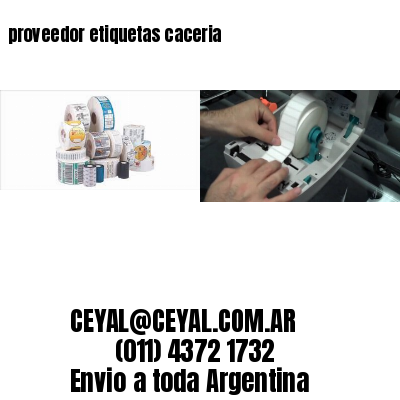proveedor etiquetas caceria