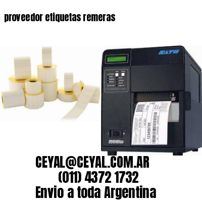 proveedor etiquetas remeras