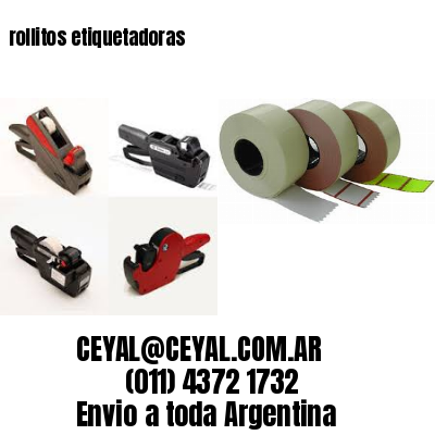 rollitos etiquetadoras
