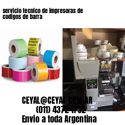 servicio tecnico de impresoras de codigos de barra