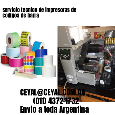 servicio tecnico de impresoras de codigos de barra