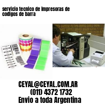 servicio tecnico de impresoras de codigos de barra