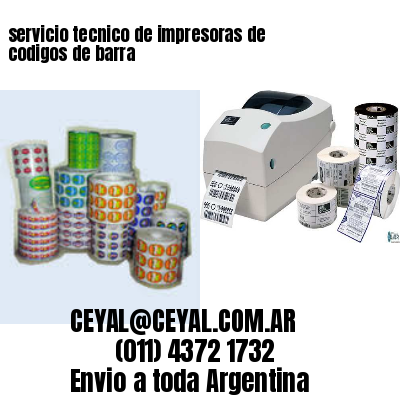 servicio tecnico de impresoras de codigos de barra
