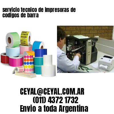 servicio tecnico de impresoras de codigos de barra