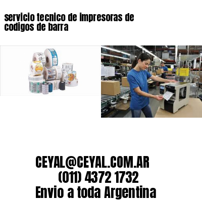 servicio tecnico de impresoras de codigos de barra