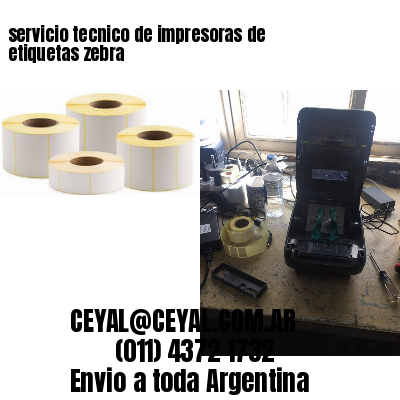 servicio tecnico de impresoras de etiquetas zebra