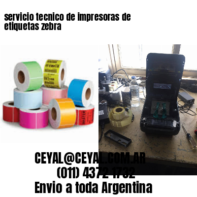 servicio tecnico de impresoras de etiquetas zebra