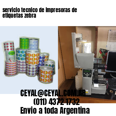 servicio tecnico de impresoras de etiquetas zebra