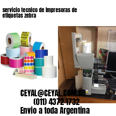 servicio tecnico de impresoras de etiquetas zebra