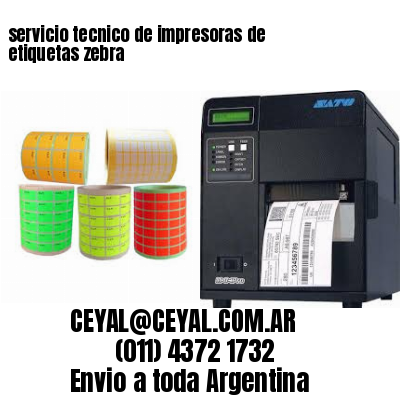 servicio tecnico de impresoras de etiquetas zebra