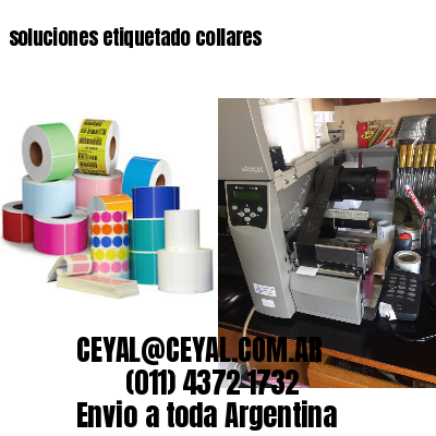 soluciones etiquetado collares