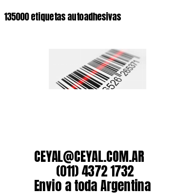 135000 etiquetas autoadhesivas