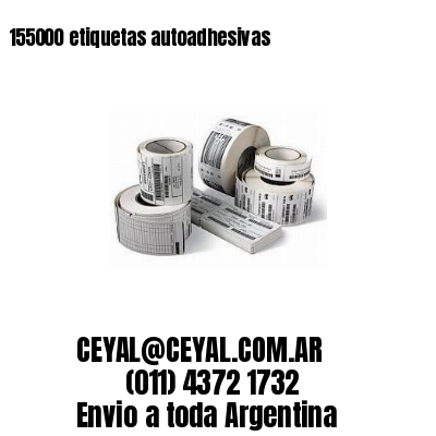 155000 etiquetas autoadhesivas