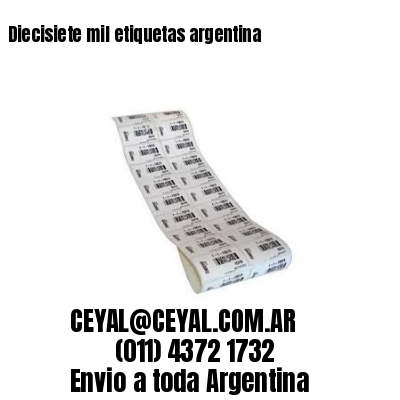 Diecisiete mil etiquetas argentina