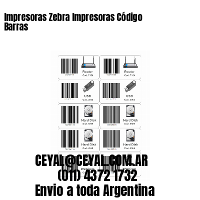 Impresoras Zebra Impresoras Código Barras