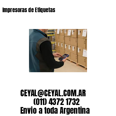 Impresoras de Etiquetas