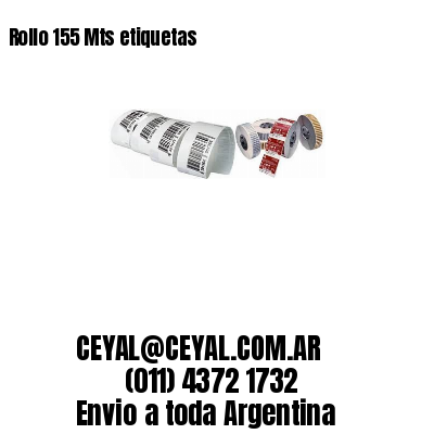 Rollo 155 Mts etiquetas