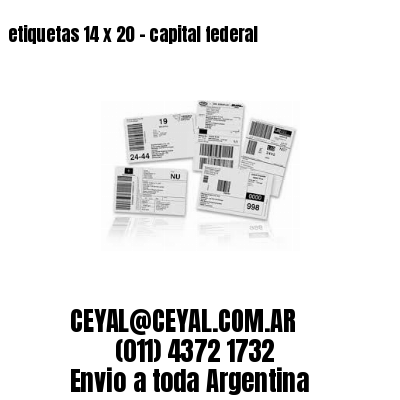 etiquetas 14 x 20 – capital federal