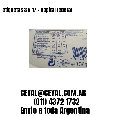 etiquetas 3 x 17 – capital federal