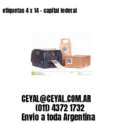 etiquetas 4 x 14 – capital federal