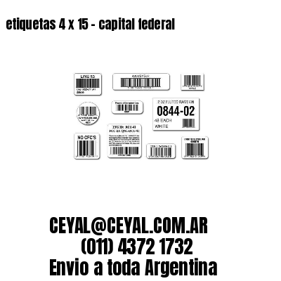 etiquetas 4 x 15 – capital federal