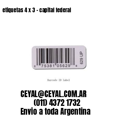 etiquetas 4 x 3 – capital federal