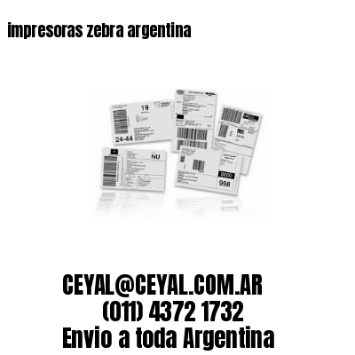 impresoras zebra argentina
