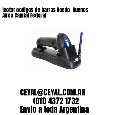 lector codigos de barras Boedo  Buenos Aires Capital Federal