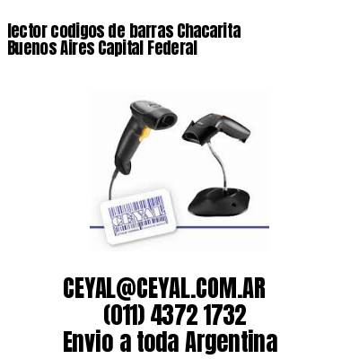 lector codigos de barras Chacarita  Buenos Aires Capital Federal