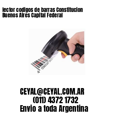 lector codigos de barras Constitucion  Buenos Aires Capital Federal