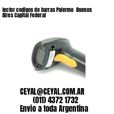 lector codigos de barras Palermo  Buenos Aires Capital Federal
