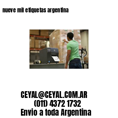 nueve mil etiquetas argentina