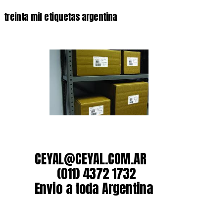 treinta mil etiquetas argentina