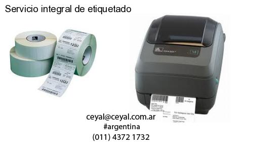 80 x 30 Termicas  x 1000 etiquetas – Argentina