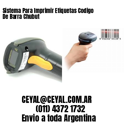 Sistema Para Imprimir Etiquetas Codigo De Barra Chubut