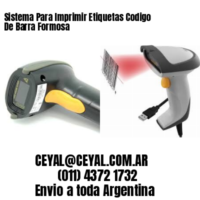 Sistema Para Imprimir Etiquetas Codigo De Barra Formosa