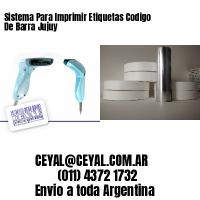 Sistema Para Imprimir Etiquetas Codigo De Barra Jujuy