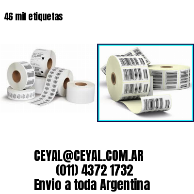 46 mil etiquetas