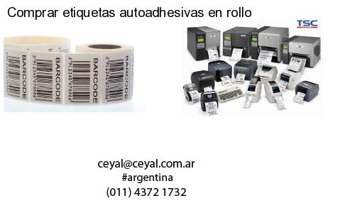 Comprar etiquetas autoadhesivas en rollo